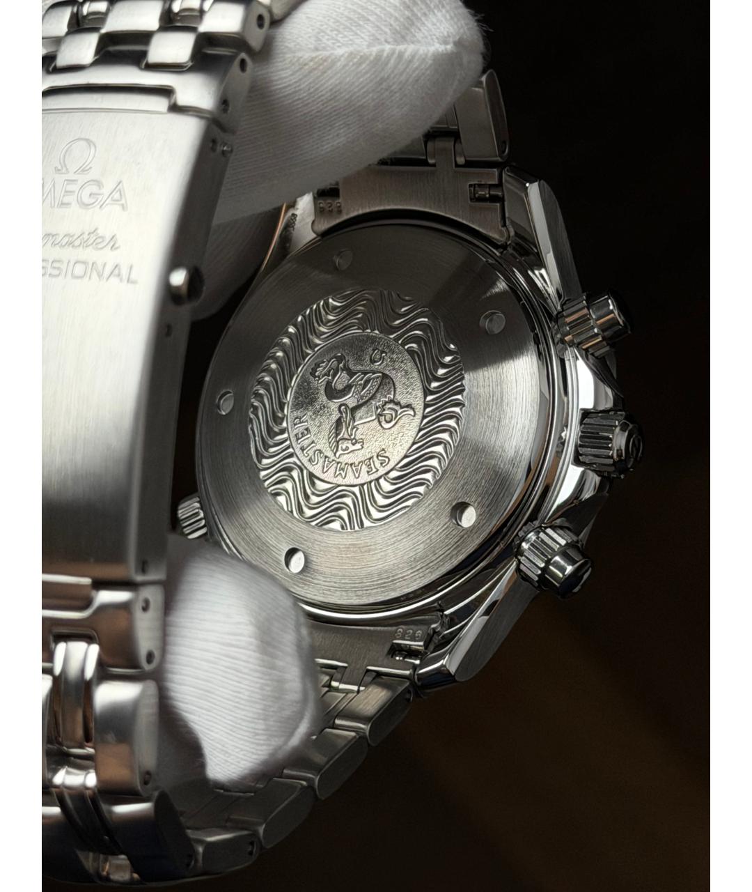 OMEGA Темно-синие часы, фото 8