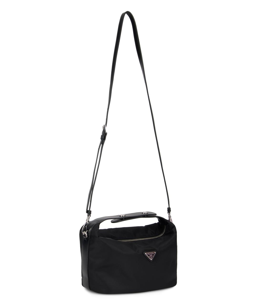 PRADA Черная нейлоновая сумка через плечо, фото 2