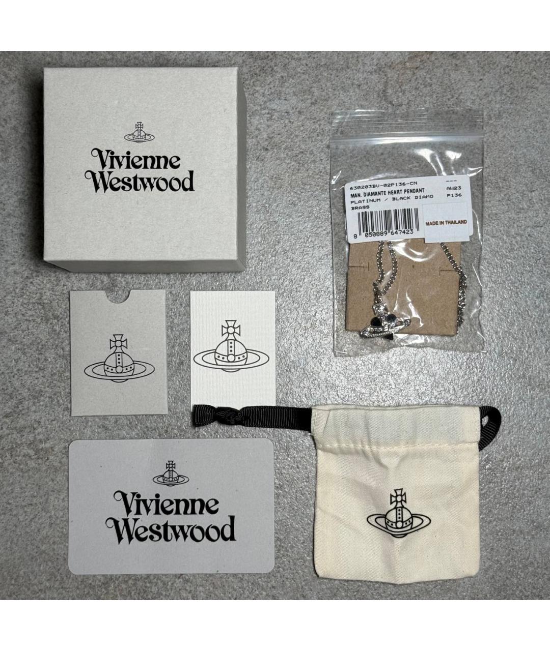 VIVIENNE WESTWOOD Серебряный кулон, фото 3