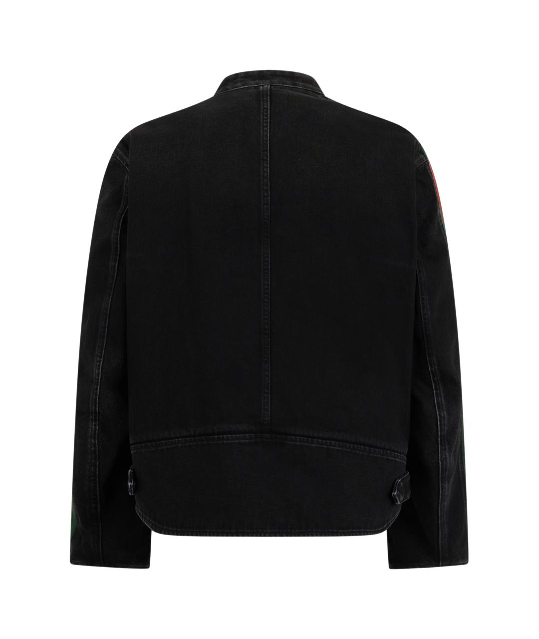 GUCCI Черная хлопковая куртка, фото 2
