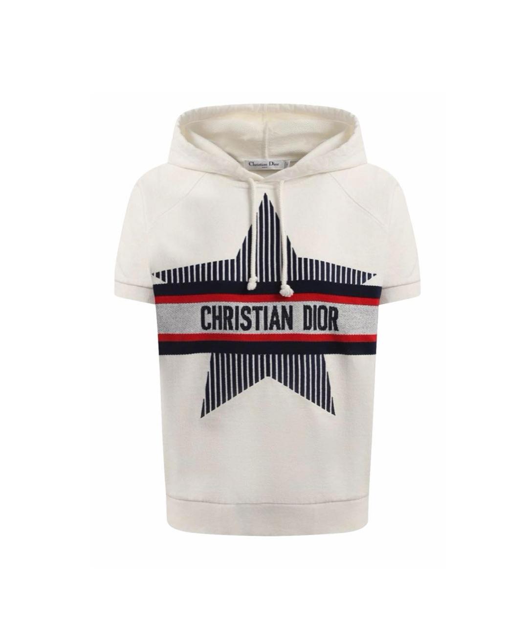 CHRISTIAN DIOR Белый хлопковый спортивные костюмы, фото 5