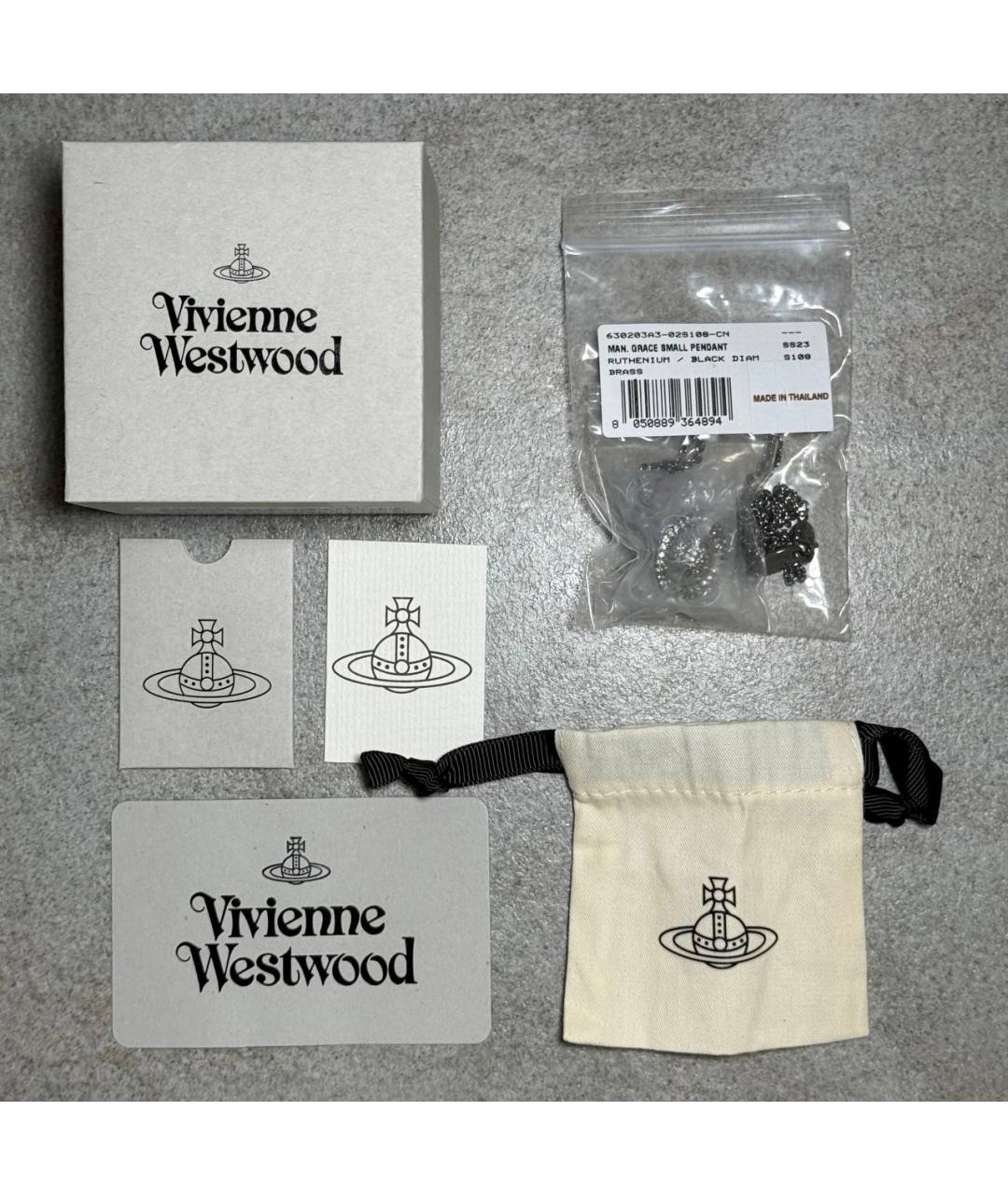 VIVIENNE WESTWOOD Серебряный кулон, фото 6