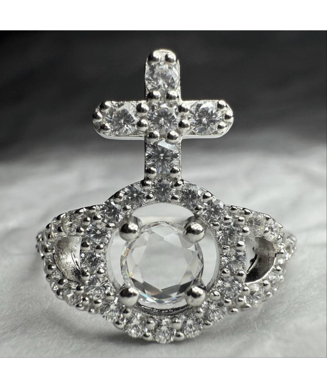 VIVIENNE WESTWOOD Серебряное серебряное кольцо, фото 10