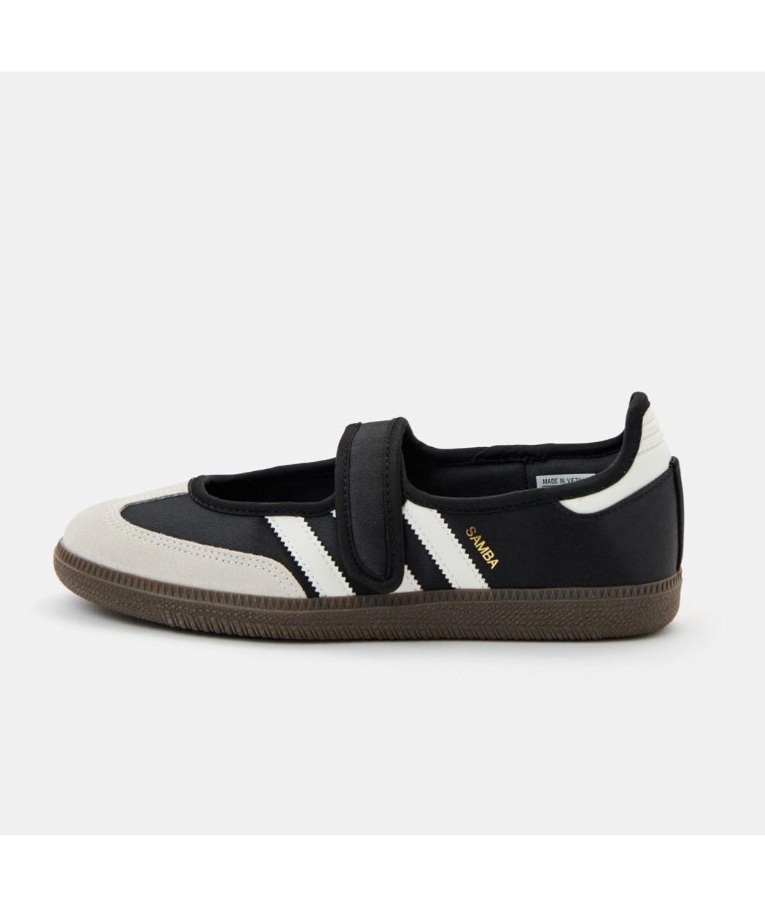 ADIDAS Черные текстильные балетки, фото 8