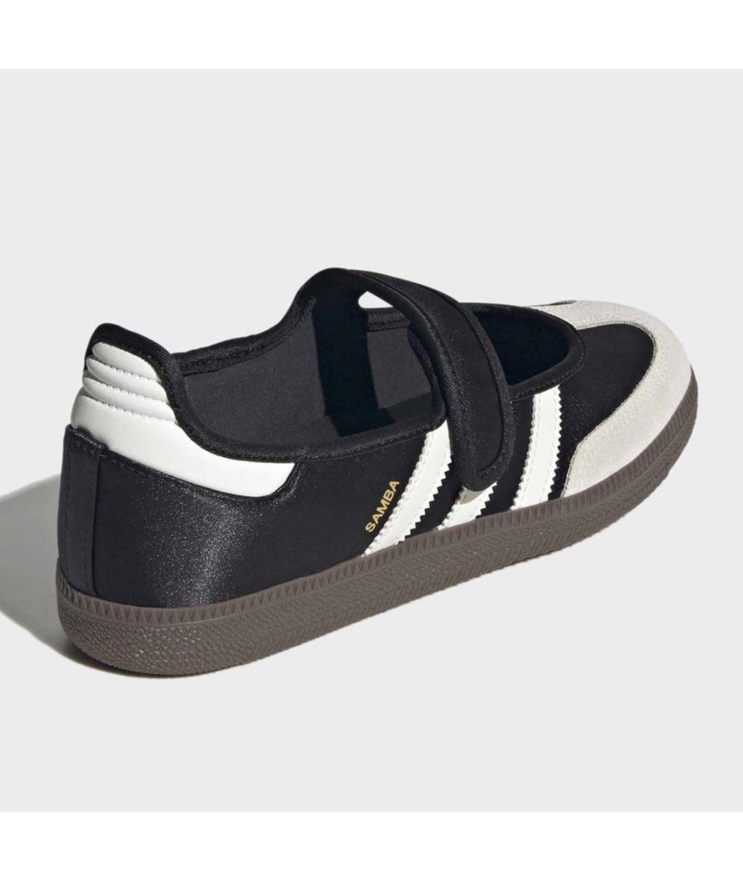 ADIDAS Черные текстильные балетки, фото 5