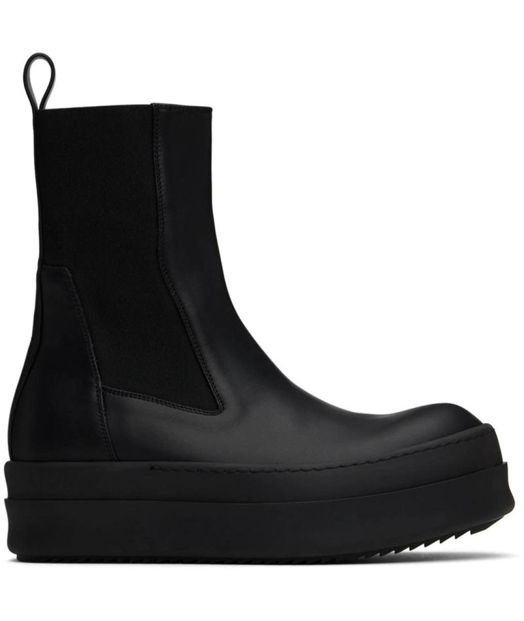 RICK OWENS Черные ботинки, фото 9