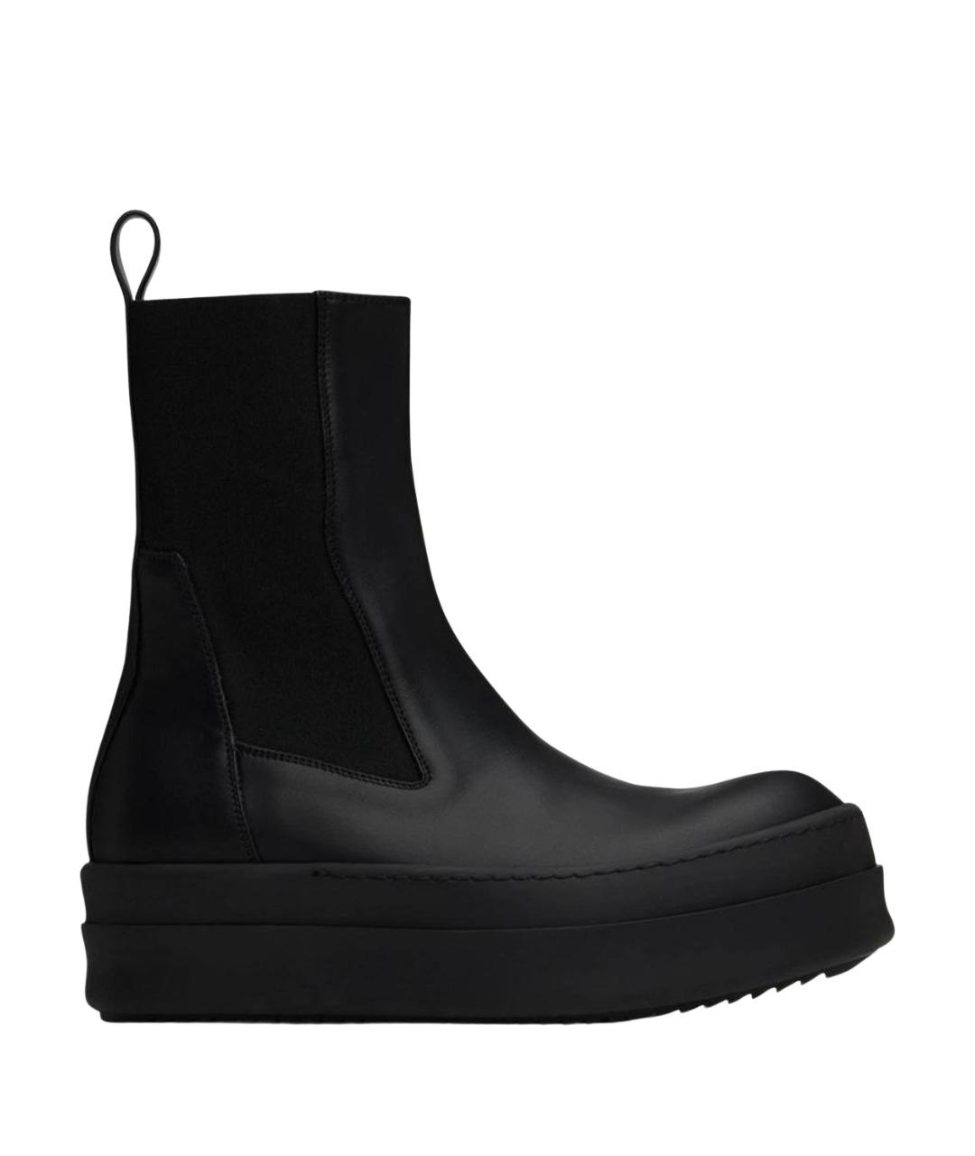 RICK OWENS Черные ботинки, фото 1