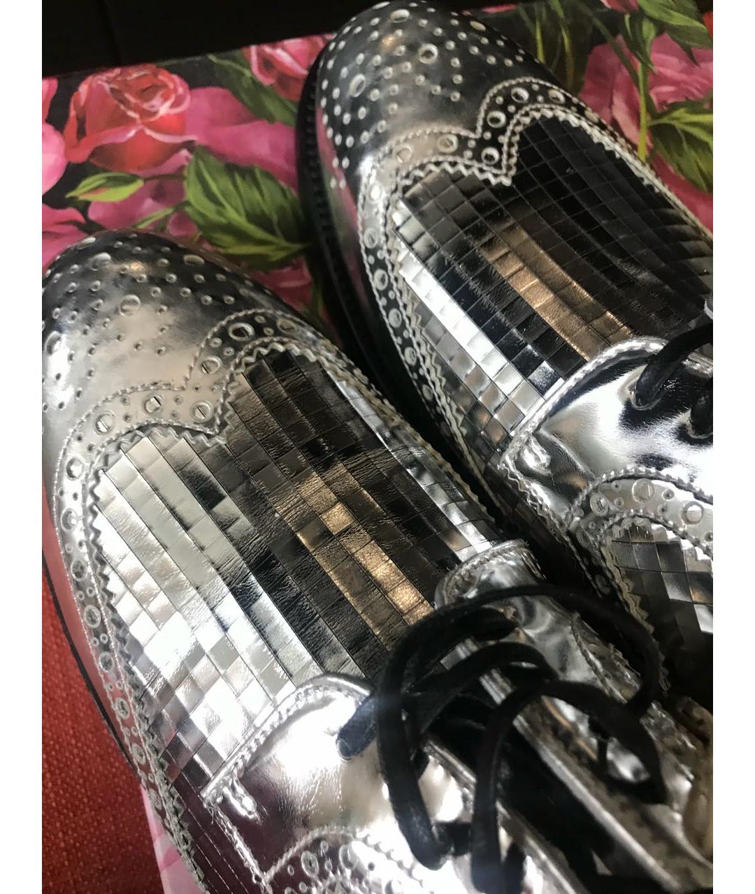 DOLCE&GABBANA Кожаные брогги и оксфорды, фото 7