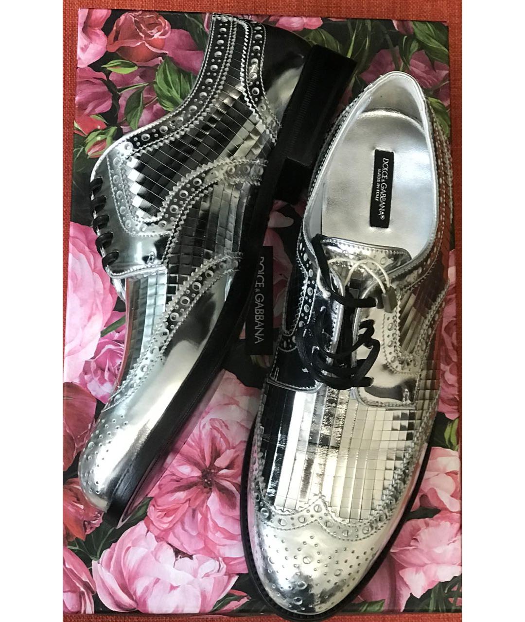 DOLCE&GABBANA Кожаные брогги и оксфорды, фото 5
