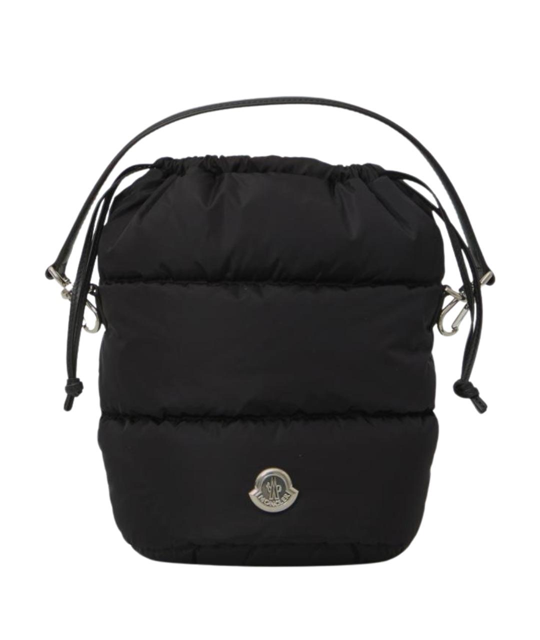 MONCLER Черная нейлоновая сумка через плечо, фото 1