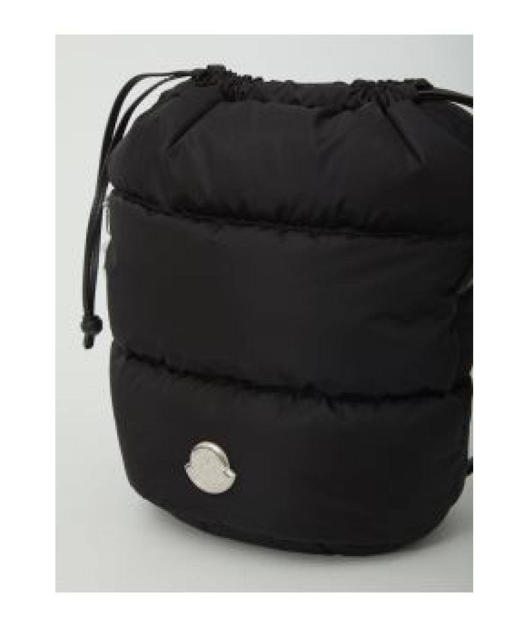 MONCLER Черная нейлоновая сумка через плечо, фото 3
