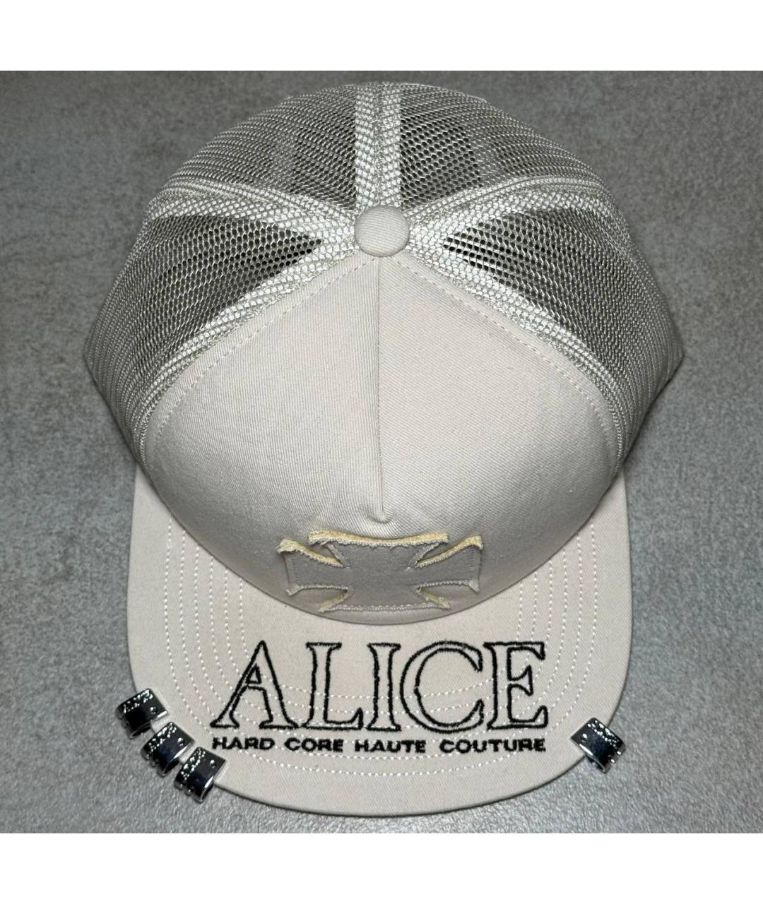 ALICE HOLLYWOOD Белая кепка/бейсболка, фото 5