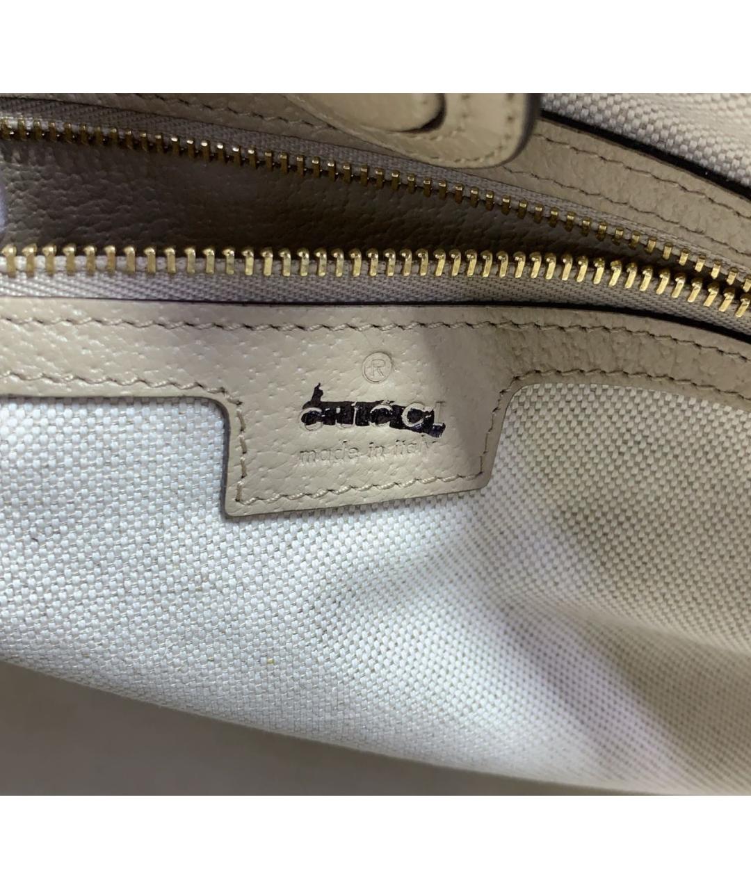 GUCCI Бежевая сумка тоут, фото 6