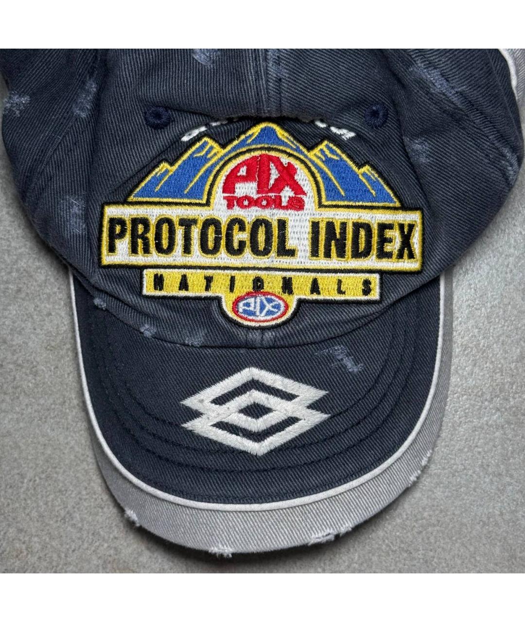 PROTOCOL INDEX Синяя кепка/бейсболка, фото 3