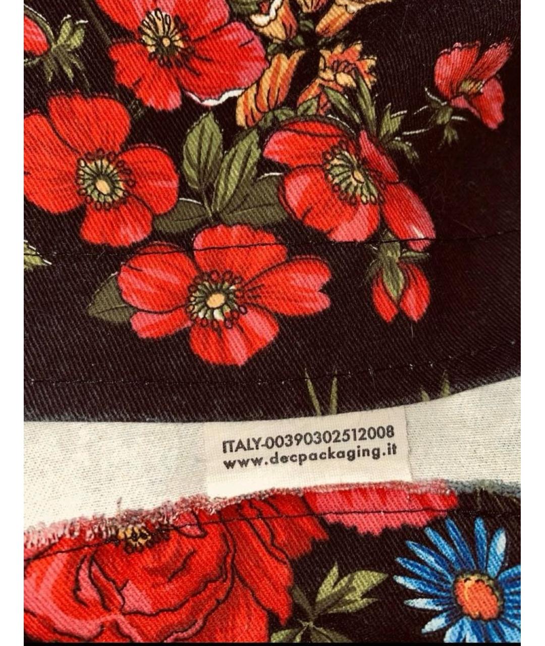 DOLCE&GABBANA Мульти хлопковая сумка тоут, фото 5
