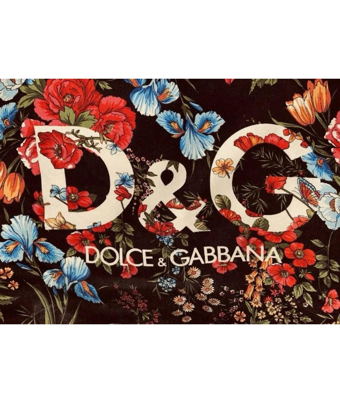 DOLCE&GABBANA Мульти хлопковая сумка тоут, фото 3