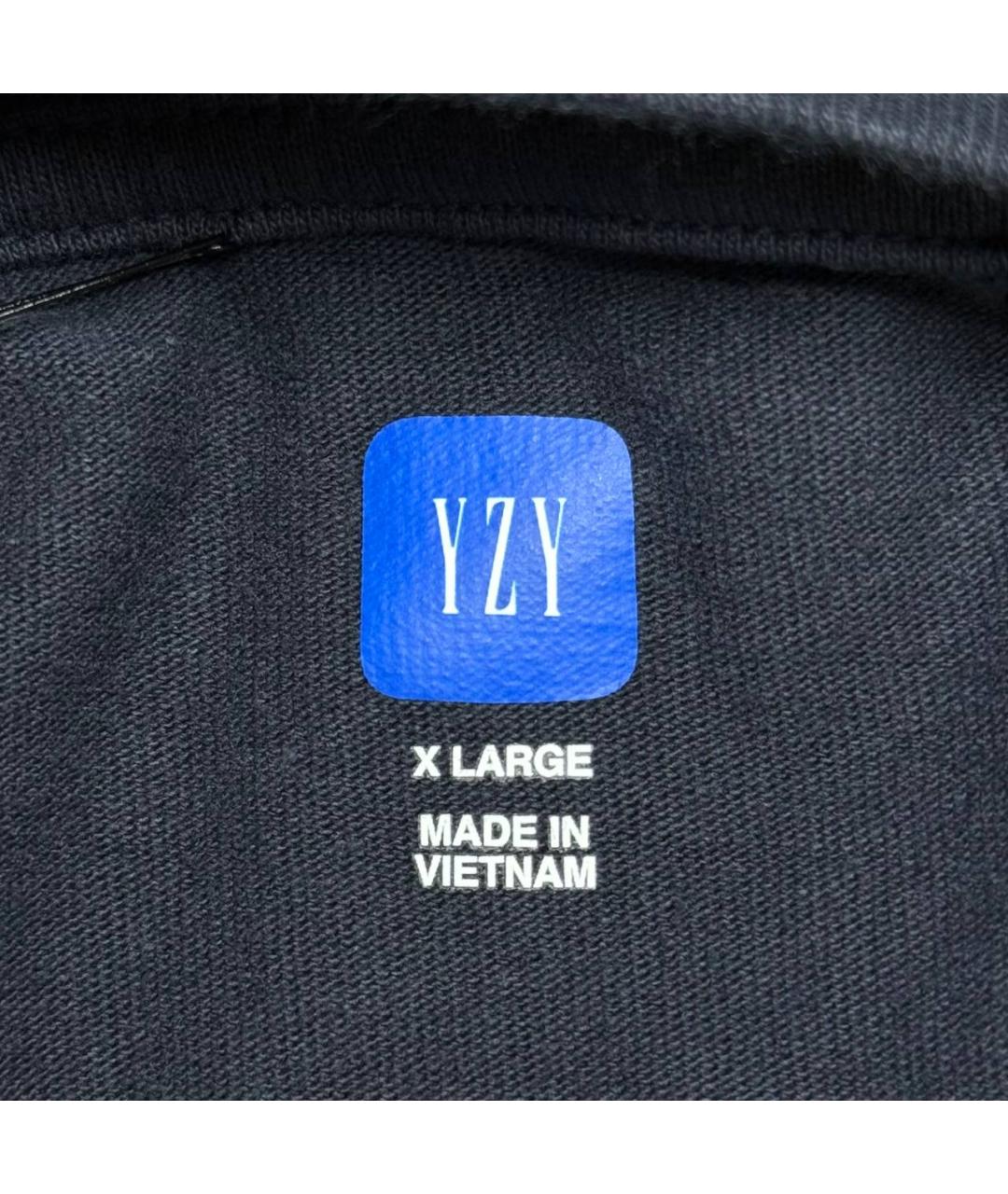 YEEZY Синяя футболка, фото 4