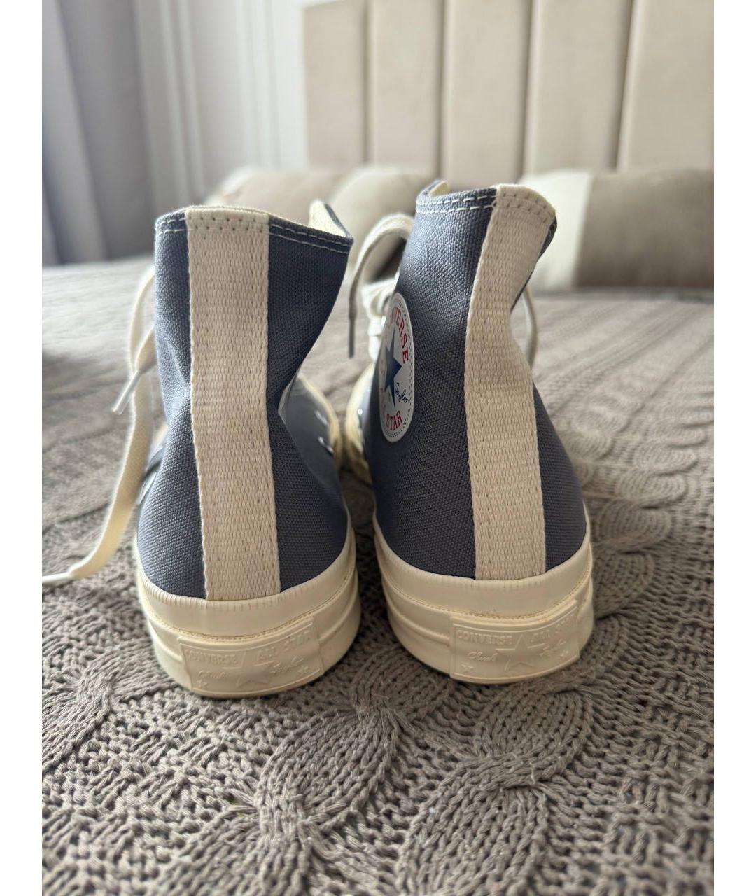 CONVERSE Антрацитовые текстильные кеды, фото 3