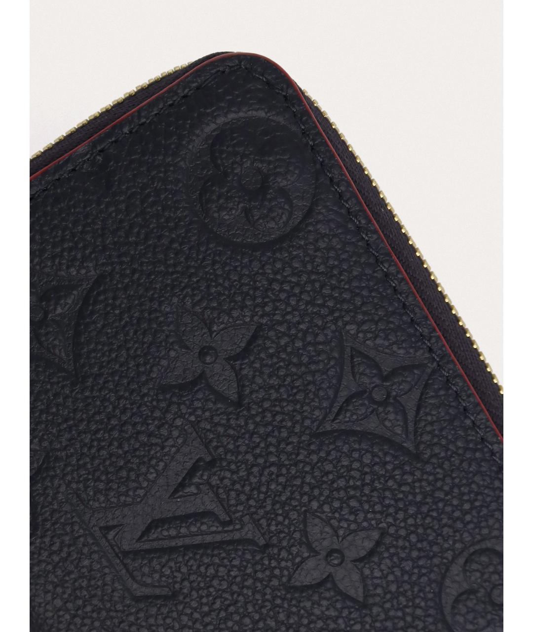 LOUIS VUITTON Синий кожаный кошелек, фото 6