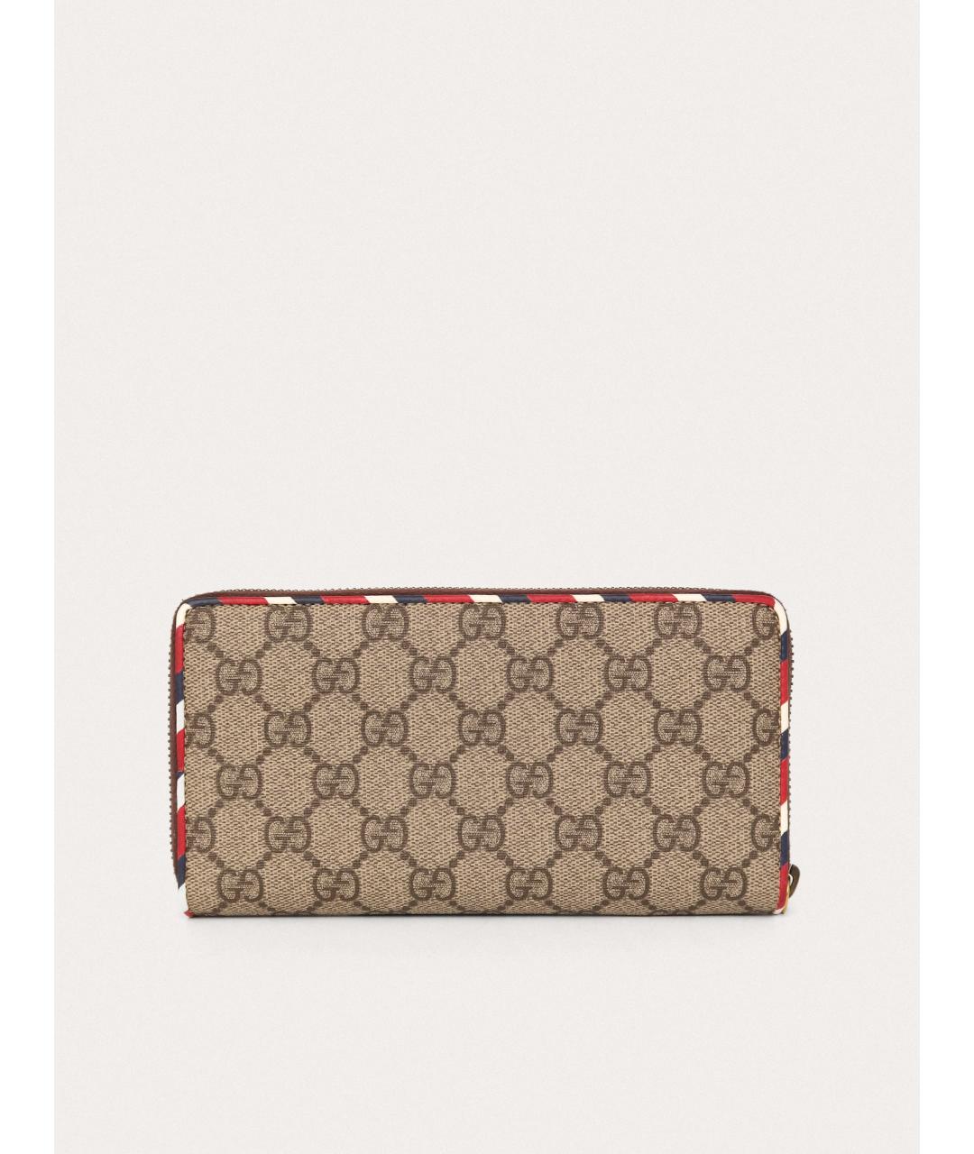 GUCCI Коричневый кошелек, фото 3