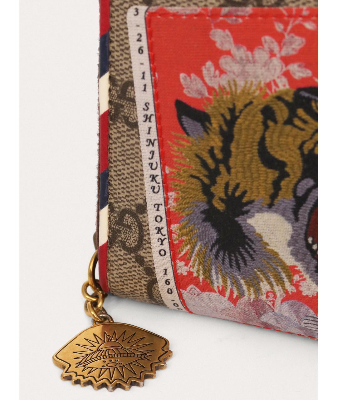 GUCCI Коричневый кошелек, фото 5