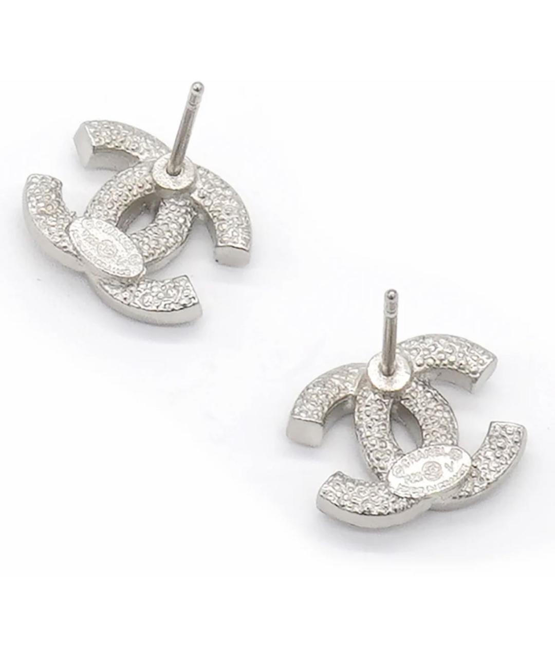 CHANEL Серебряные серебряные серьги, фото 3