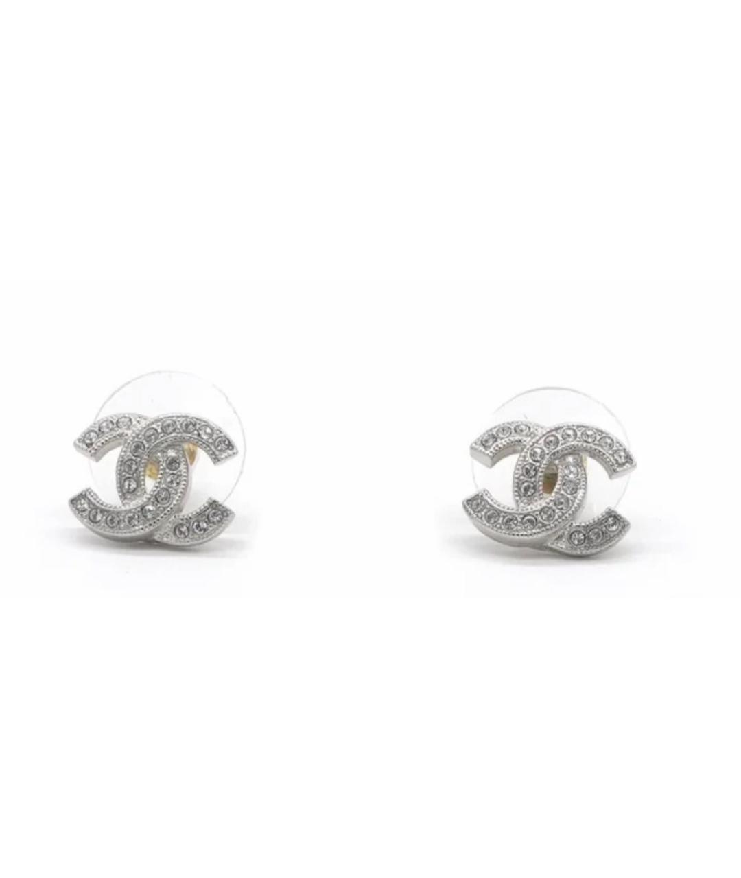 CHANEL Серебряные серебряные серьги, фото 8