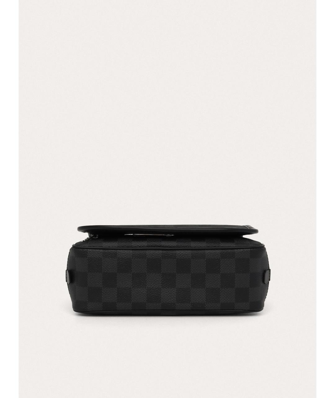 LOUIS VUITTON Черная барсетка, фото 2