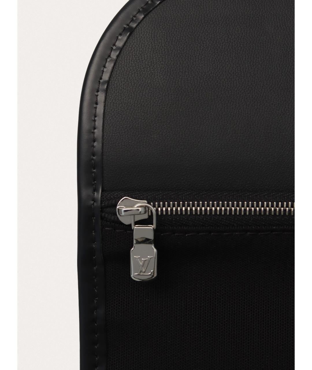 LOUIS VUITTON Черная барсетка, фото 4