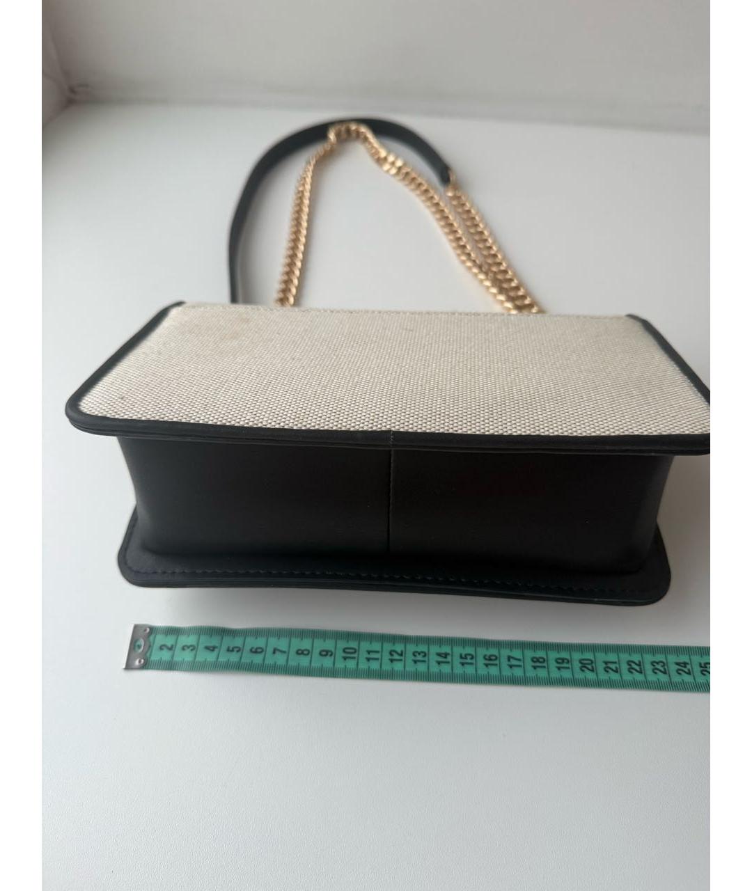 MICHAEL KORS Бежевая канва сумка через плечо, фото 3