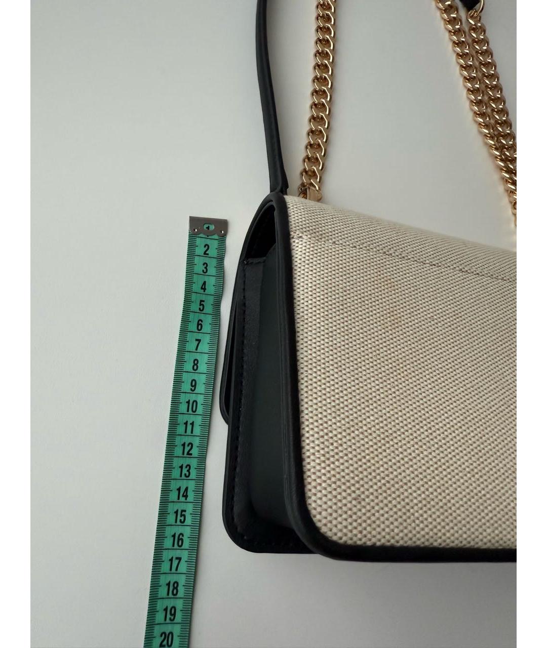 MICHAEL KORS Бежевая канва сумка через плечо, фото 4