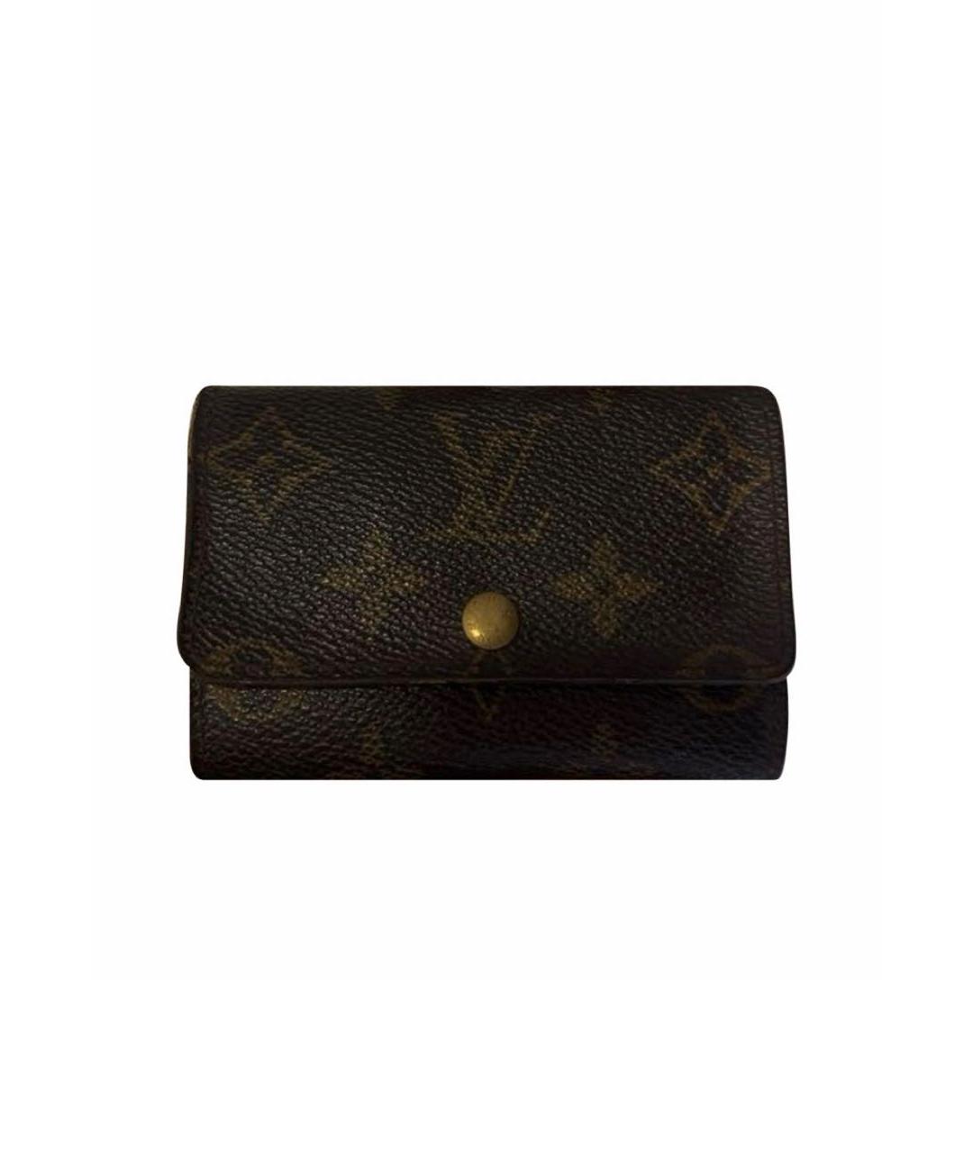 LOUIS VUITTON Коричневая ключница, фото 6