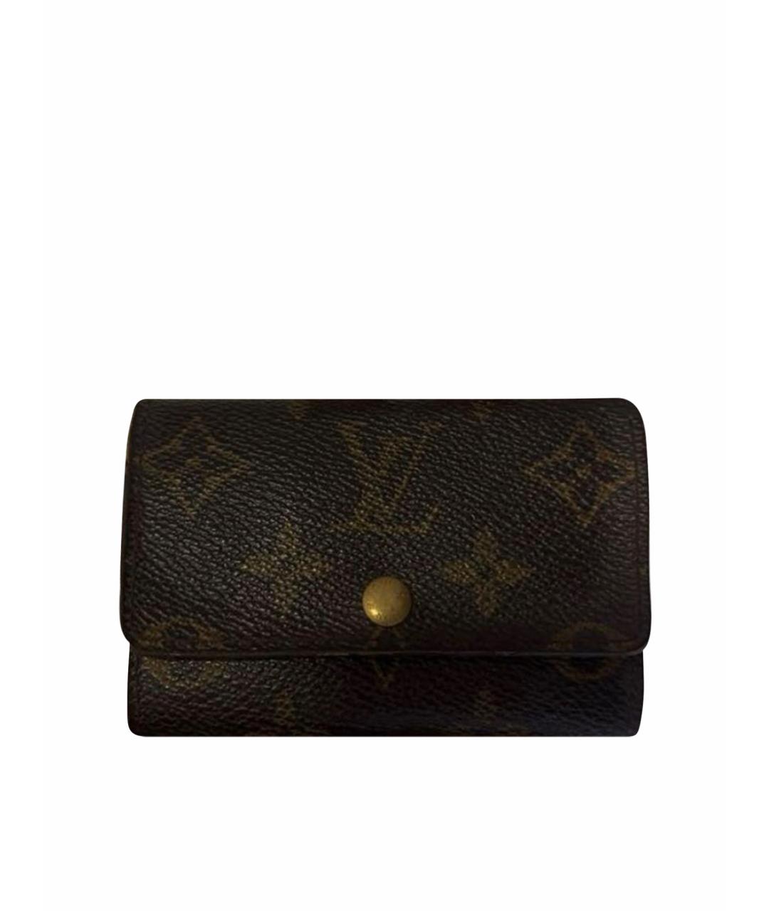 LOUIS VUITTON Коричневая ключница, фото 6