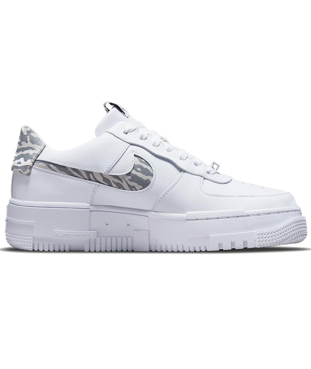 NIKE Белые кожаные кроссовки, фото 8