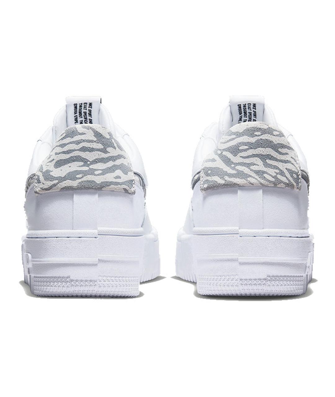 NIKE Белые кожаные кроссовки, фото 5