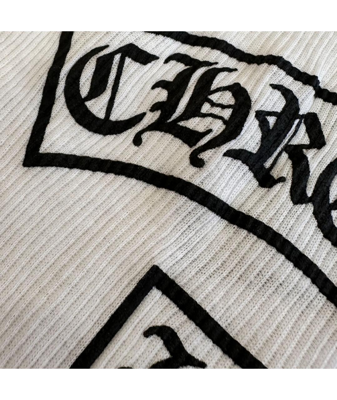 CHROME HEARTS Белая майка, фото 4