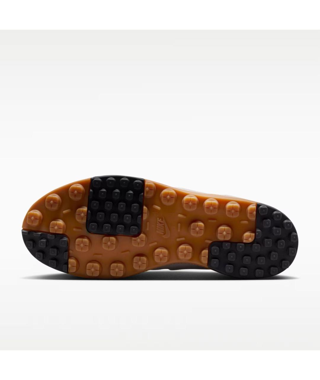 NIKE Бежевые текстильные низкие кроссовки / кеды, фото 5