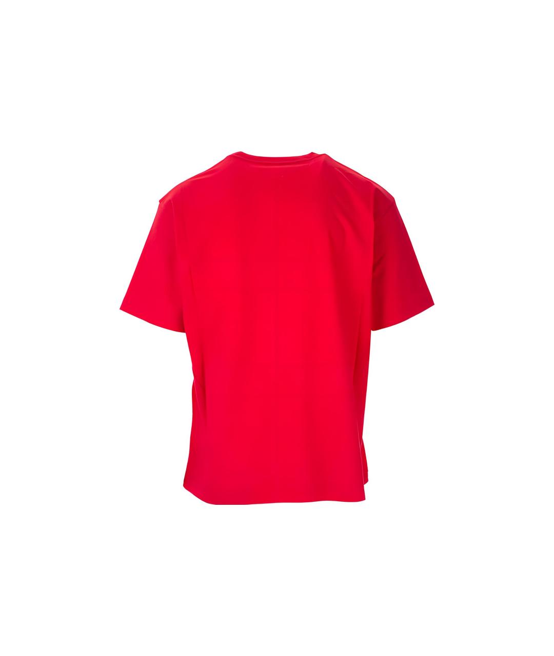 BALENCIAGA Красная футболка, фото 2