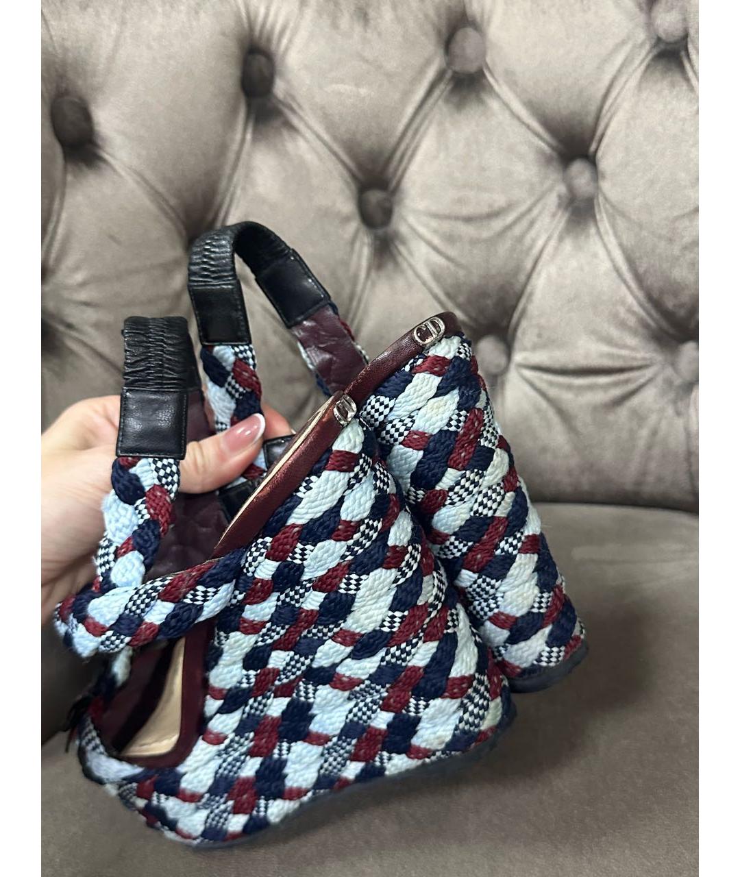CHRISTIAN DIOR Мульти босоножки, фото 5