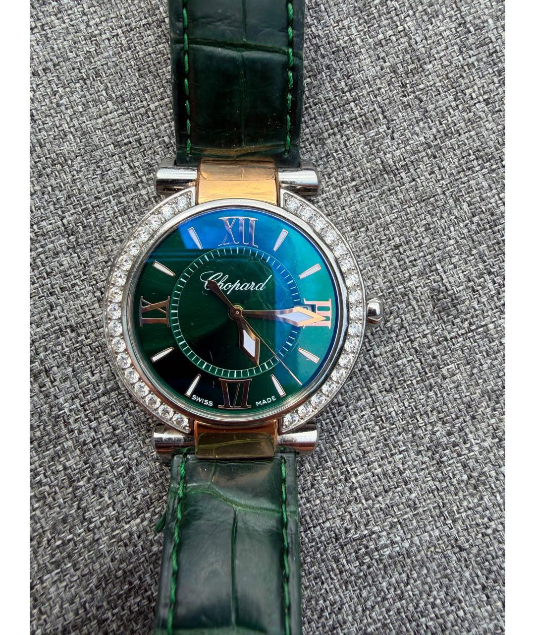 CHOPARD Мульти кожаные часы, фото 4