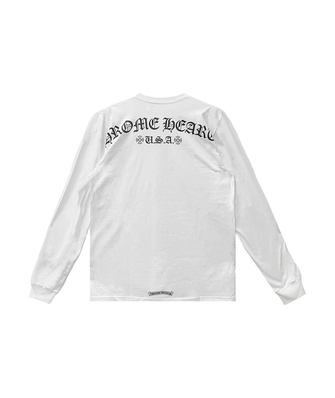 CHROME HEARTS Белая футболка, фото 1