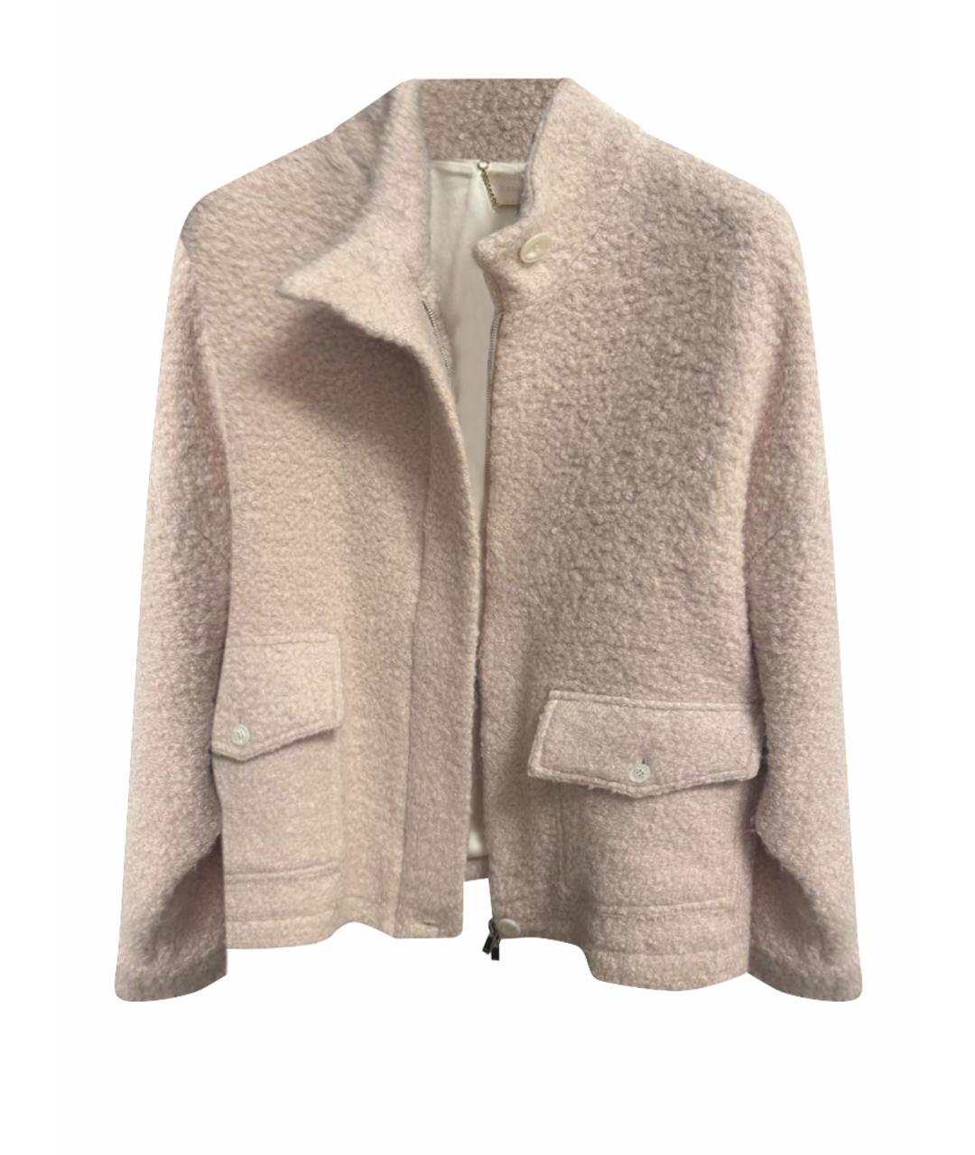 KITON Розовая шерстяная куртка, фото 1