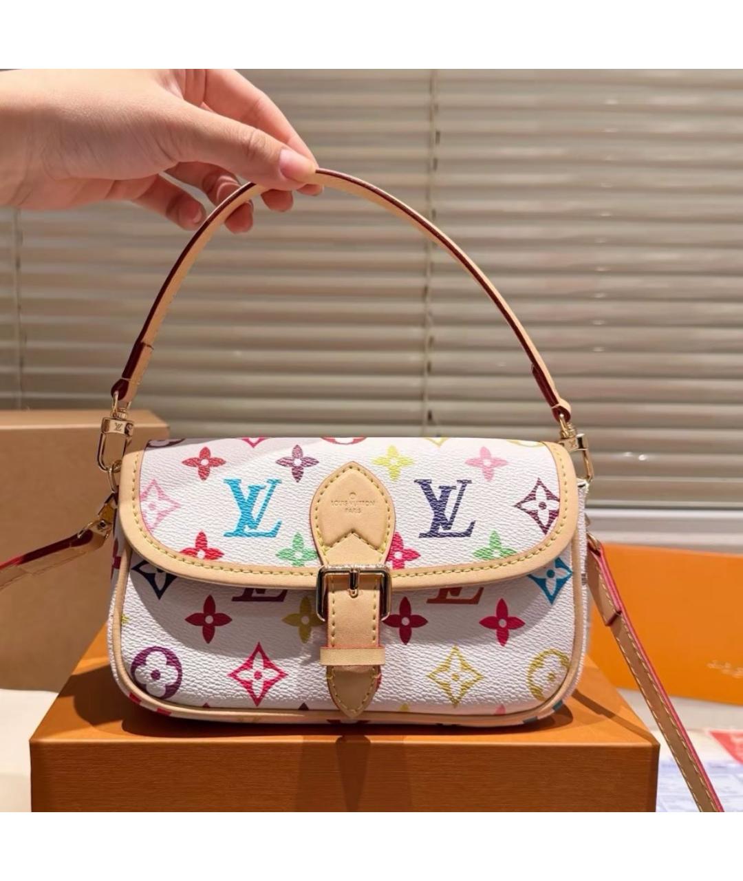 LOUIS VUITTON Мульти кожаная сумка через плечо, фото 4
