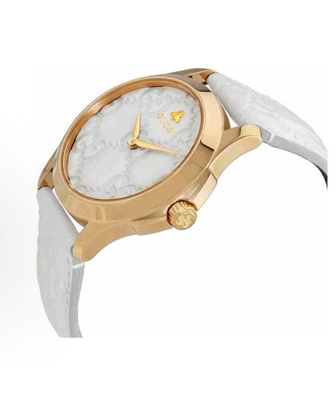 GUCCI Белые часы, фото 3