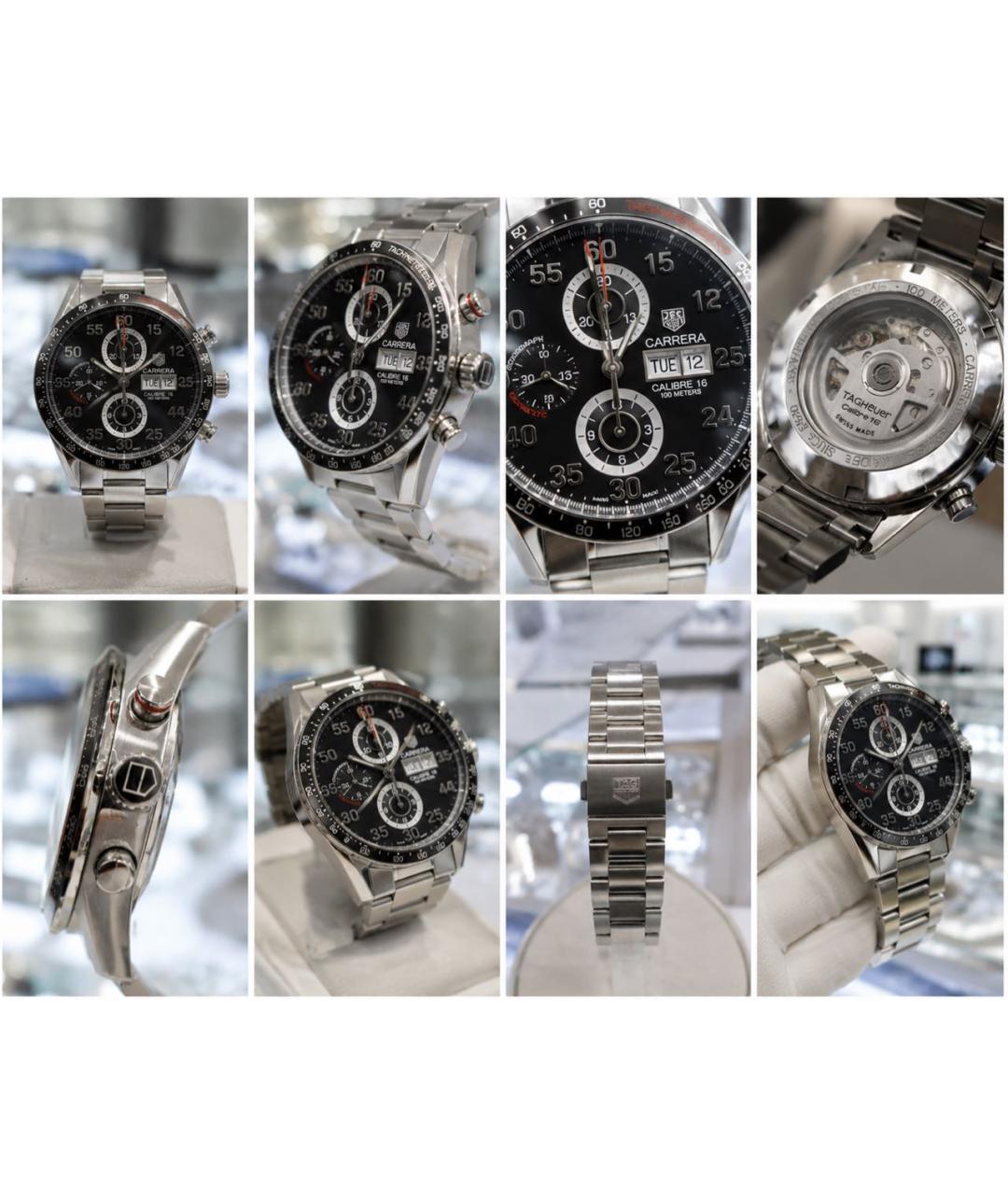 TAG HEUER Серебряные стальные часы, фото 3
