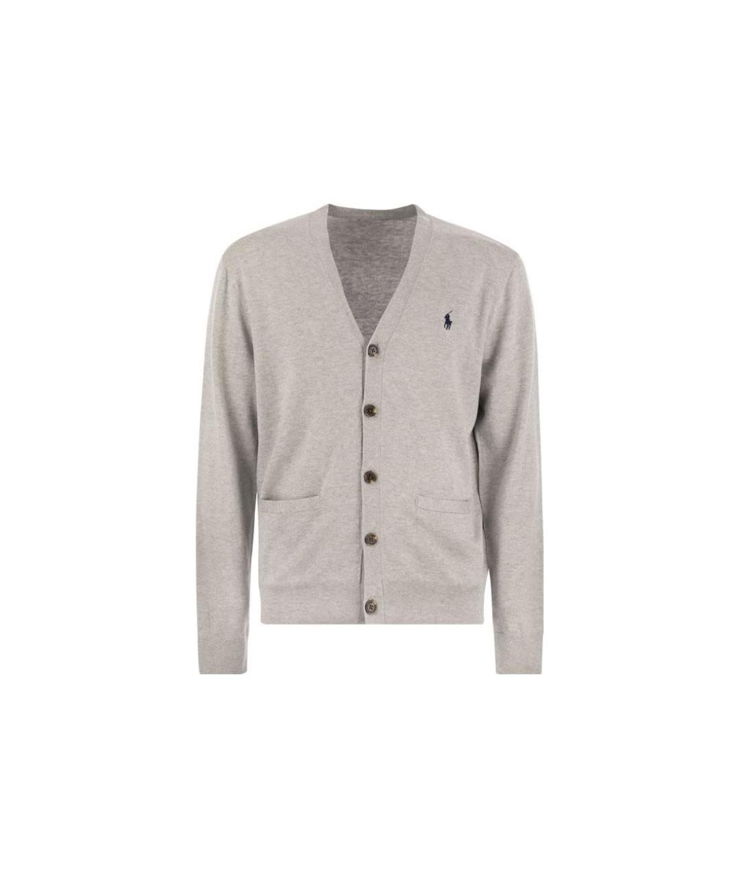 POLO RALPH LAUREN Серый кардиган, фото 6
