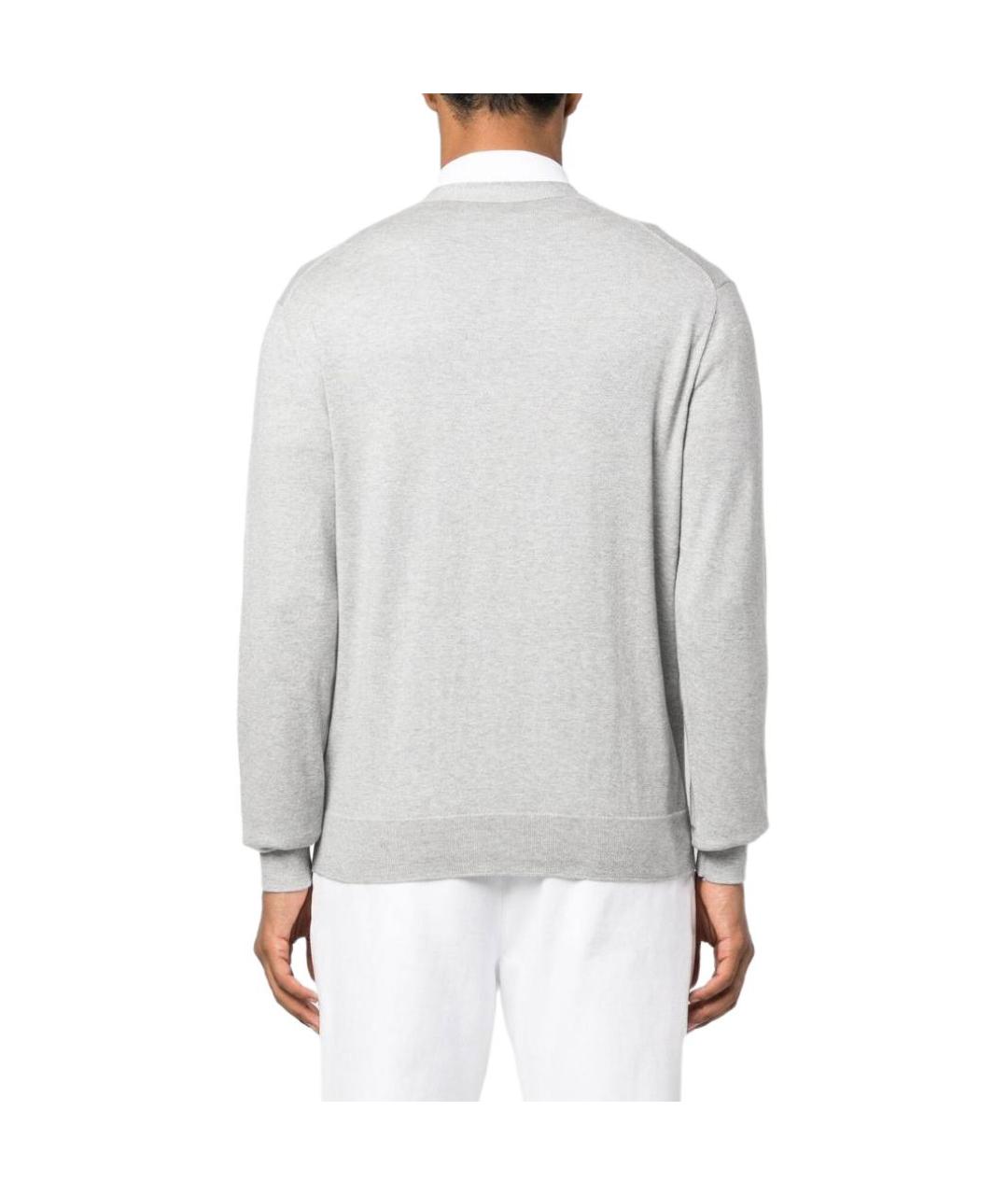 POLO RALPH LAUREN Серый кардиган, фото 5