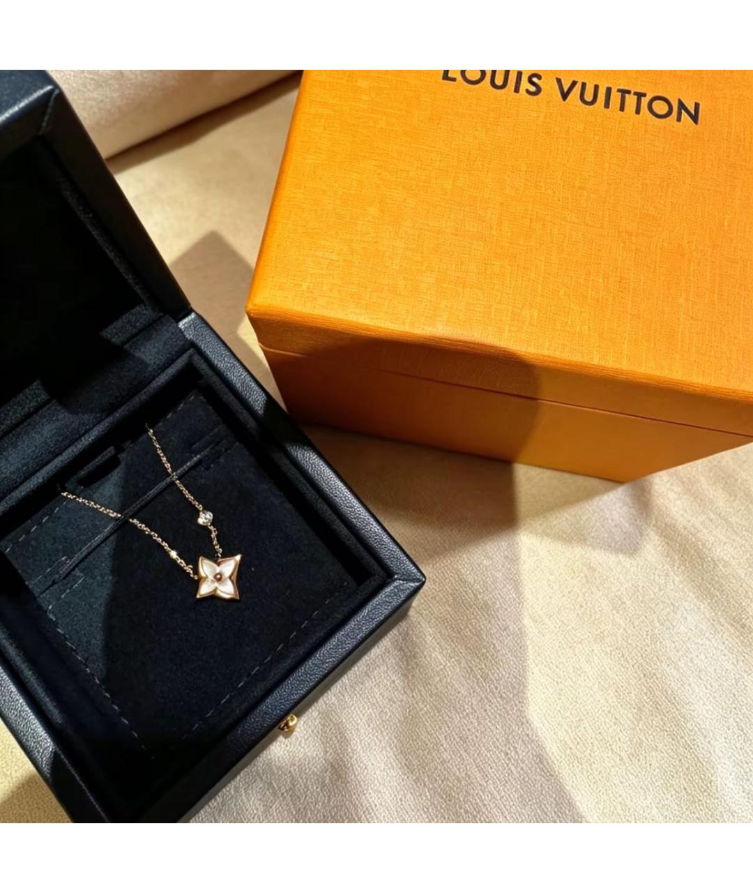LOUIS VUITTON Золотая подвеска, фото 6