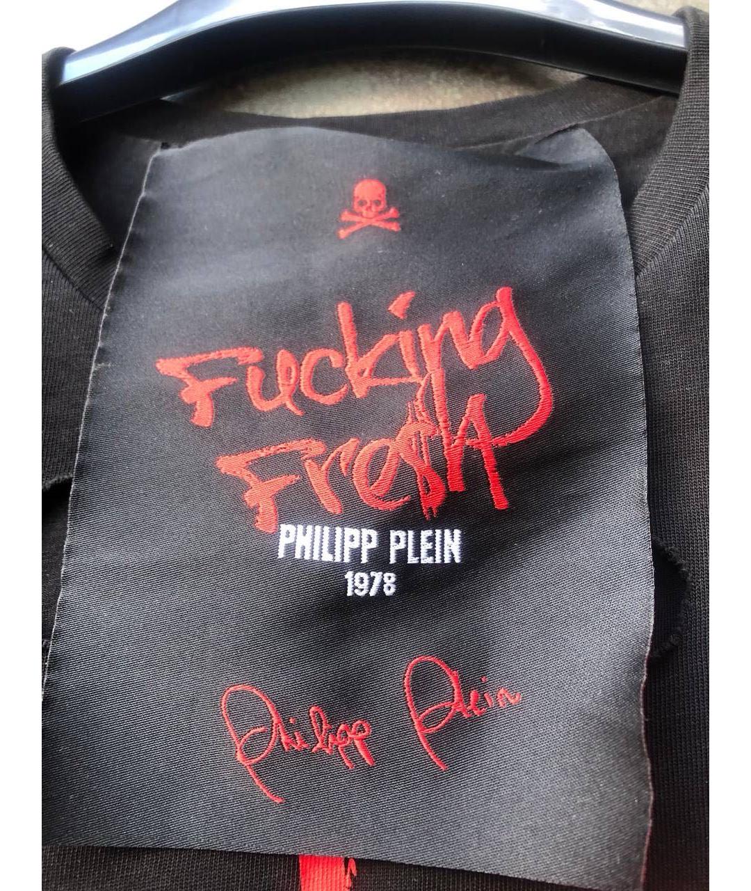 PHILIPP PLEIN Хлопковая футболка, фото 6