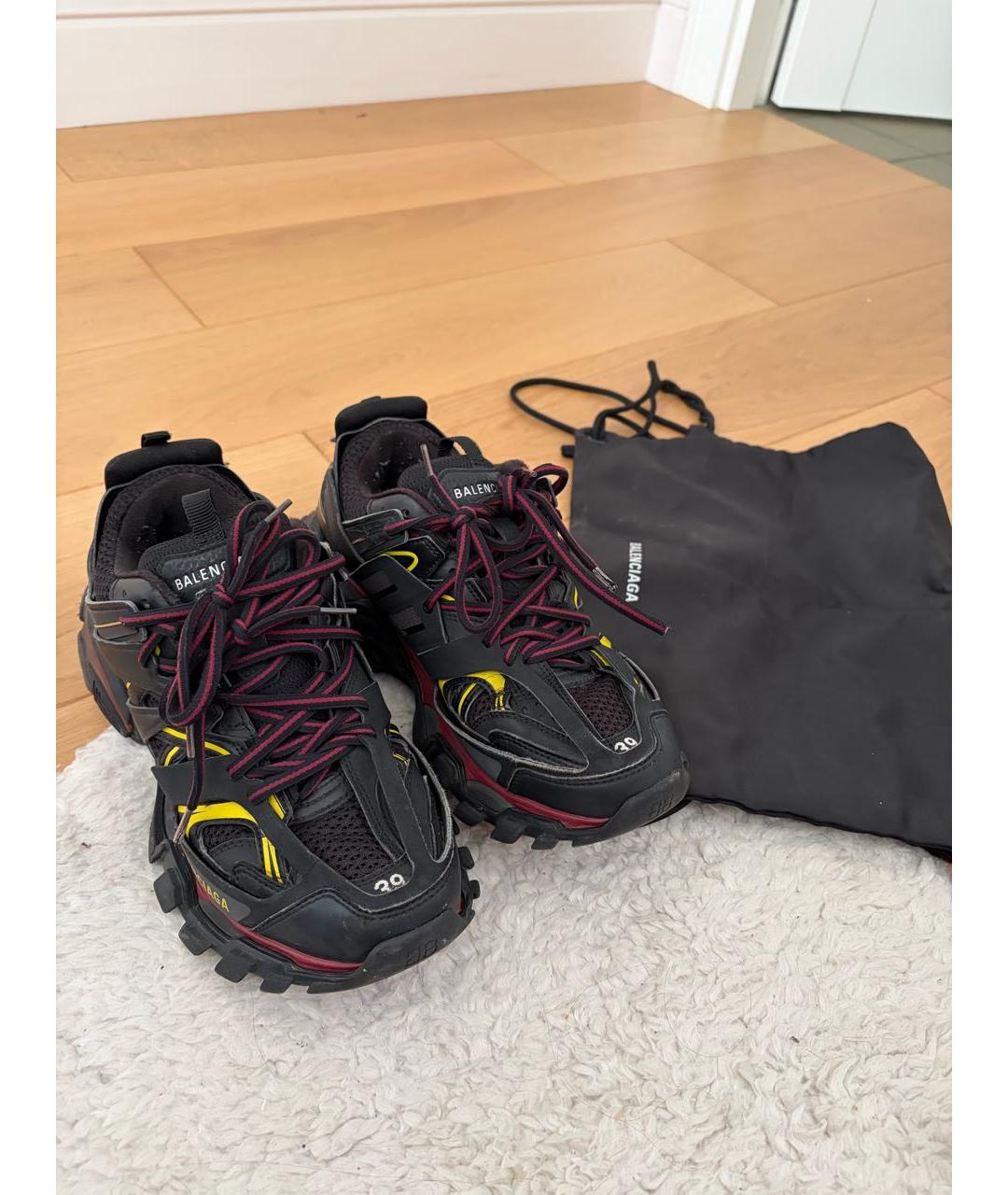 BALENCIAGA Черные кроссовки, фото 6